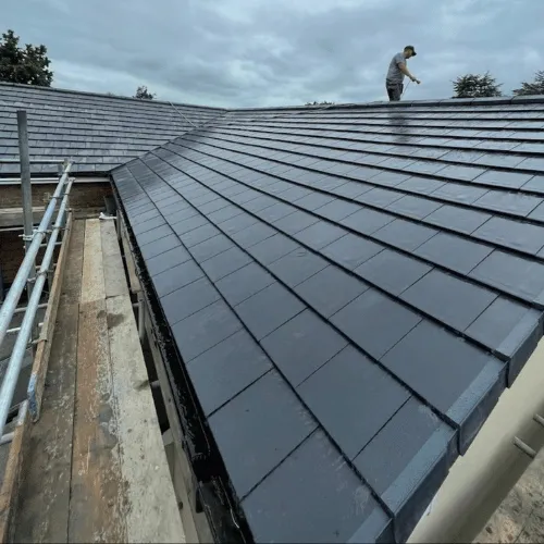 Recent roof project
